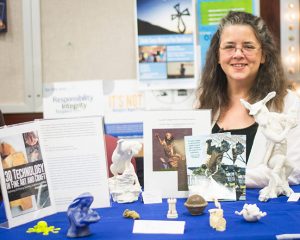 Bridgette speaks at Penn State University about 3D technology in Fine art