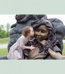 Alice sculpture by Bridgette mongeon