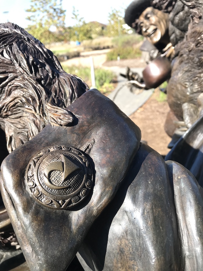 Houston, Texas Sculptor, Bridgette Mongeon's bronze buttons