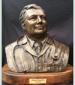 bronze portrait bust